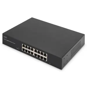 Digitus 16-Port Gigabit Switch, 19 inch, Unmanaged