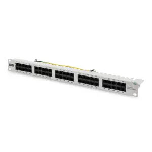 Digitus CAT 3 ISDN patch panel, unshielded, grey