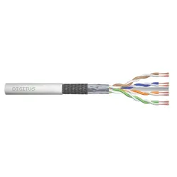 DIGITUS CAT 6 SF/UTP Twisted Pair Roh-Patchkabel, 100m,grau