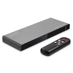 DIGITUS HDMI Switch, 5x1 8K/60Hz HDR, HDCP 2.3