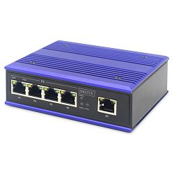 Industrijski switch DIGITUS (4 priključka, neupravljani)