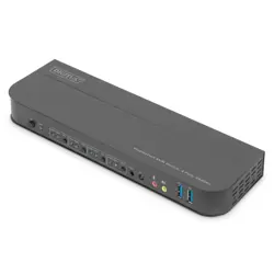 DIGITUS KVM Switch 4-Port, 4K60Hz, 4x