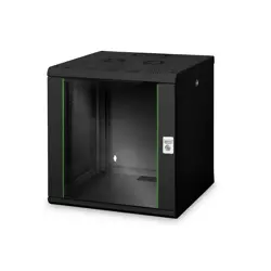 DIGITUS Netzwerkschrank Unique  12HE  643x600x600mm schwarz