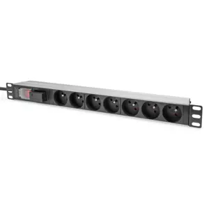 DIGITUS PDU 1U    7xCEE7/5   FR-AusgĂ¤nge 230V/16A schwarz