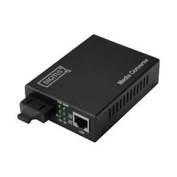 Pretvarač optičkih vlakana DIGITUS Professional DN-82120-1 (10Mb LAN, 100Mb LAN, GigE)