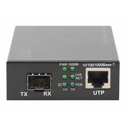 Pretvarač optičkih vlakana DIGITUS Professional DN-82140 (10Mb LAN, 100Mb LAN, GigE)