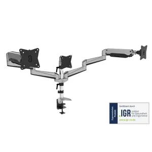 Digitus Triple monitor mount, 3x 27", 3x 6 kg