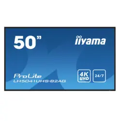 Monitor IIYAMA LH5041UHS-B2AG UHD (4K rezolucija, crna boja)