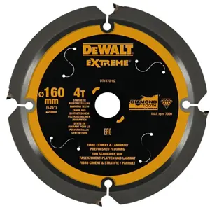 Disc for laminate, cement, plasterboard 160x20 Z40