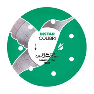 DISTAR COLIBRI DIAMOND BLADE 75 x 0.8 x 6 x 10H