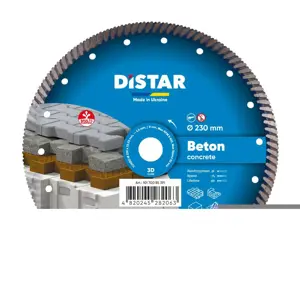 DISTAR DIAMOND BLADE CONCRETE PRO 230 x 2,6 x 22,23mm TURBO