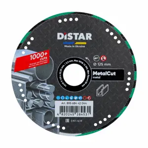 DISTAR DIAMOND BLADE METAL CUT 125 x 1.5/1.2 x 22.2mm METAL CUT