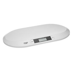 Dječja vaga ADLER, model AD 8139 (bijela, maksimalna težina 20 kg, točnost 10 g)