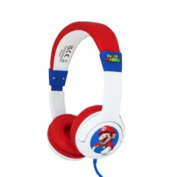 Dječje slušalice OTL TECHNOLOGIES Super Mario White (žične)