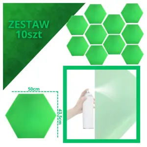 DNA AM3 GN acoustic panel set of 10 pcs. green