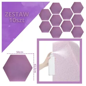 DNA AM3 PR acoustic panel set of 10 pcs. purple