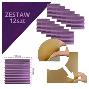 DNA AM4 PR acoustic panel set of 12 pcs. purple