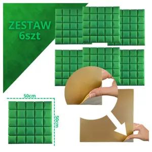 DNA AM5 GN acoustic panel set of 6 pcs. green