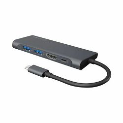 Docking stanica ICY BOX IB-DK4022-CPD, USB-C na 2x USB-A 3.0, 1x HDMI