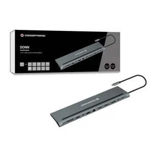 Docking Station CONCEPTRONIC 12-1 USB-C