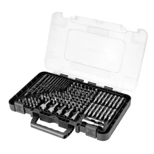 Drill bit set, sockets, 120 pcs.