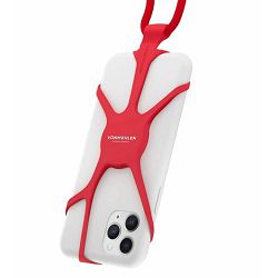 Držač za mobitel VONMAHLEN INFINITY s vezicom, crvena