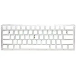 Ducky One 3 Aura White Mini Gaming Keyboard, RGB LED - MX-Red (US)