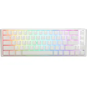 Ducky One 3 Classic Pure White SF keyboard Gaming USB German