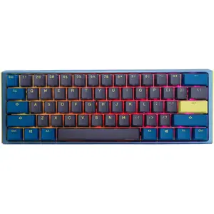 Ducky One 3 Daybreak Mini keyboard Gaming USB German Black, Blue, Green