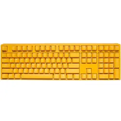 Ducky One 3 keyboard Gaming USB QWERTY English Yellow