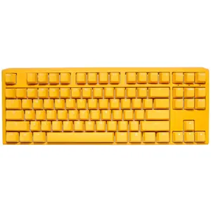Ducky One 3 Yellow TKL keyboard Gaming USB German