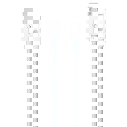 Dviced Cable USB-A to Lightning Nylon Textile 1,25m - White