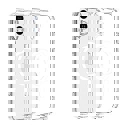 Dviced Magsafe iPhone 16 Plus clear case - White