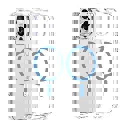 Dviced Magsafe iPhone 16 Pro Max clear case - Blue