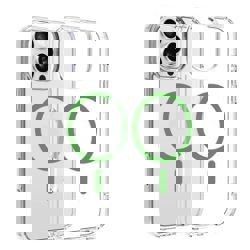 Dviced Magsafe iPhone 16 Pro Max clear case - Green