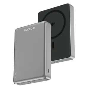 Dviced Qi2 Ultrathin MagSafe Power bank 10000mAh - Black/Grey