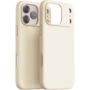 Dviced Silicone MagSafe iPhone 17 Pro case - Beige