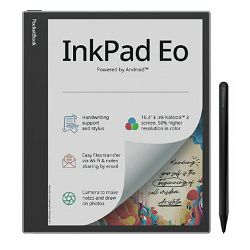 E-book čitač POCKETBOOK InkPad Eo (10.3" E-Ink Kaleido 3, 64GB, Bluetooth, WiFi, sivi)