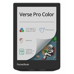 E-book čitač POCKETBOOK Verse Pro Color 634 (6" Touch, E-Ink Kaleido 3, 16GB, WiFi, u boji olujnog mora)