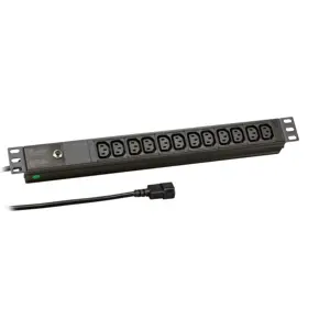 EFB Elektronik EK631CC.1 power distribution unit (PDU) 12 AC outlet(s) 1U Black