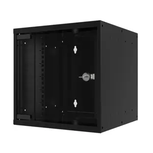 EFB Elektronik WGB-1004TS.30 rack cabinet 9U Wall mounted rack Black