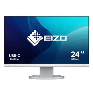 EIZO FlexScan EV2480-WT computer monitor 60.5 cm (23.8") 1920 x 1080 pixels Full HD LCD White