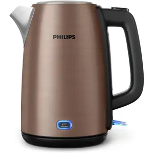 Electric kettle Philips Viva Collection HD9355/92 1.7 L 2060 W Black, Copper