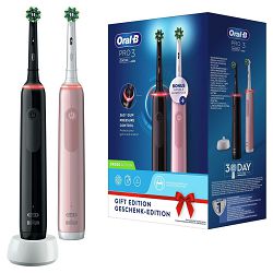 Električna četkica za zube ORAL-B Pro3 3900 DUOPAK