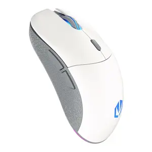 ENDORFY GEM Plus Wireless Onyx White mouse Gaming Ambidextrous RF Wireless + USB Type-C Optical 26000 DPI