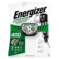 Energizer Headlight Vision Ultra Rechargeable 400 LM, USB charging, 3 light colours