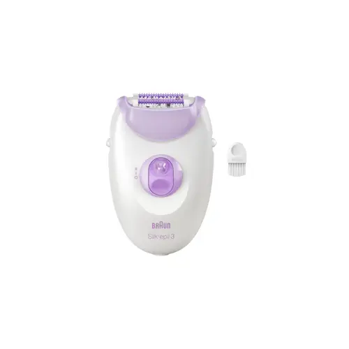 Epilator | SE3-000 Silk épil 3 | Number of power levels 2 | White/Purple