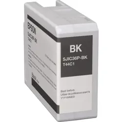 EPSON Patrone fĂĽr ColorWorks C6000 schwarz [C13T44C140]