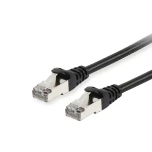 Equip Cat.6A S/FTP Patch Cable, 15m, Black