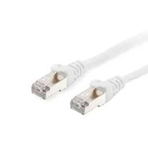 Equip Cat.6A S/FTP Patch Cable, 15m, White